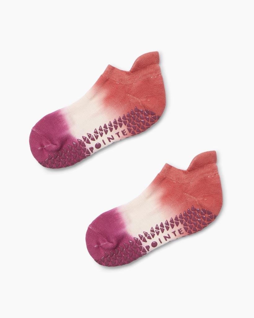 chaussettes pilates antiderapantes pointe studio yoga