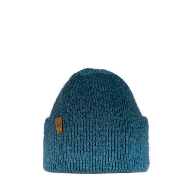 bonnet beanie hat buff laine wool marin denim