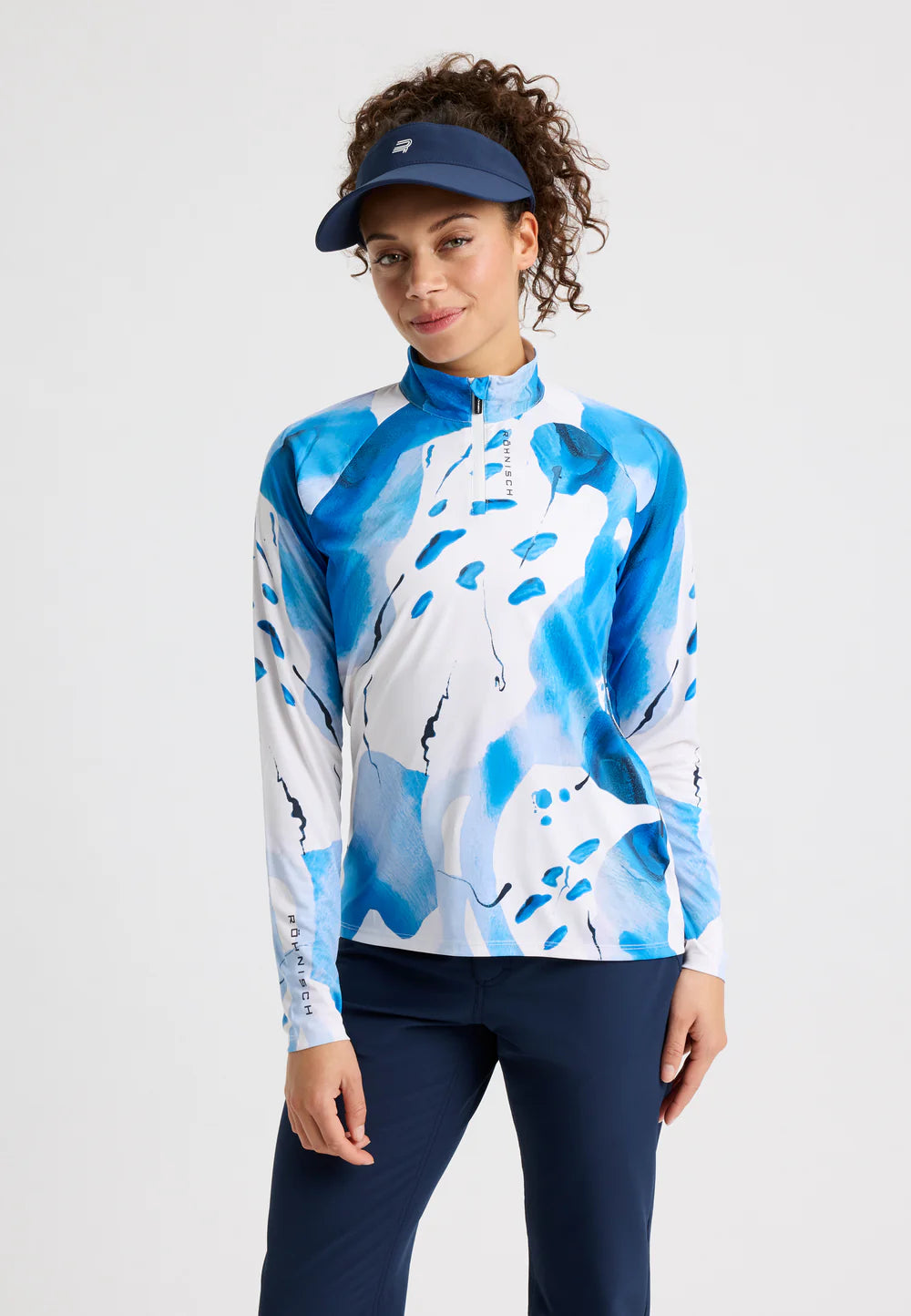 t-shirt manches longues addy Röhnisch golf aquarelle