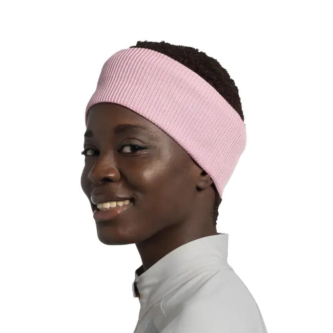 BANDEAU HEADBAND CROSSKNIT BUFF SOLID CAMELIA ROSE
