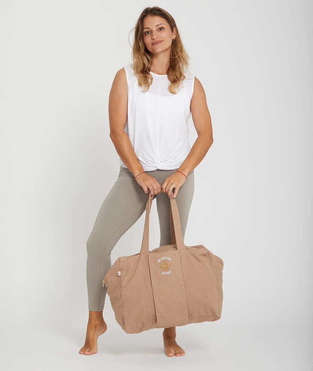 sac tapis yoga searcher marga beige