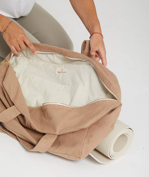 sac tapis yoga searcher marga beige