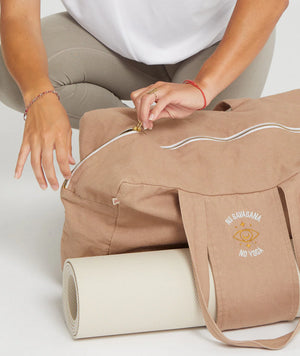 sac tapis yoga searcher marga beige