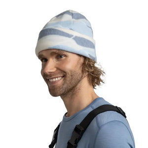 bonnet hat beanie polaire polar buff aguar blue