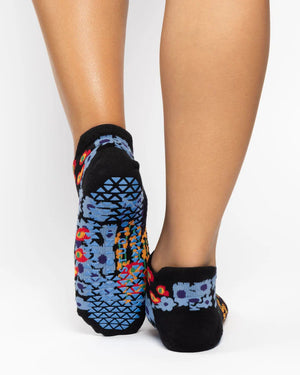 chaussettes pilates antiderapantes pointe studio yoga