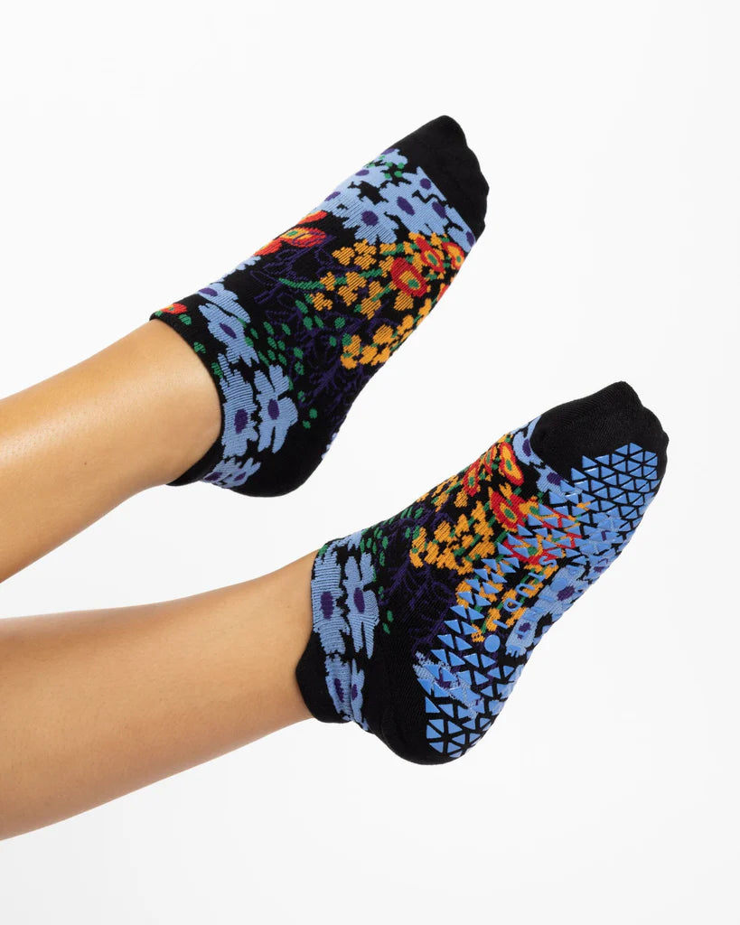 chaussettes pilates antiderapantes pointe studio yoga