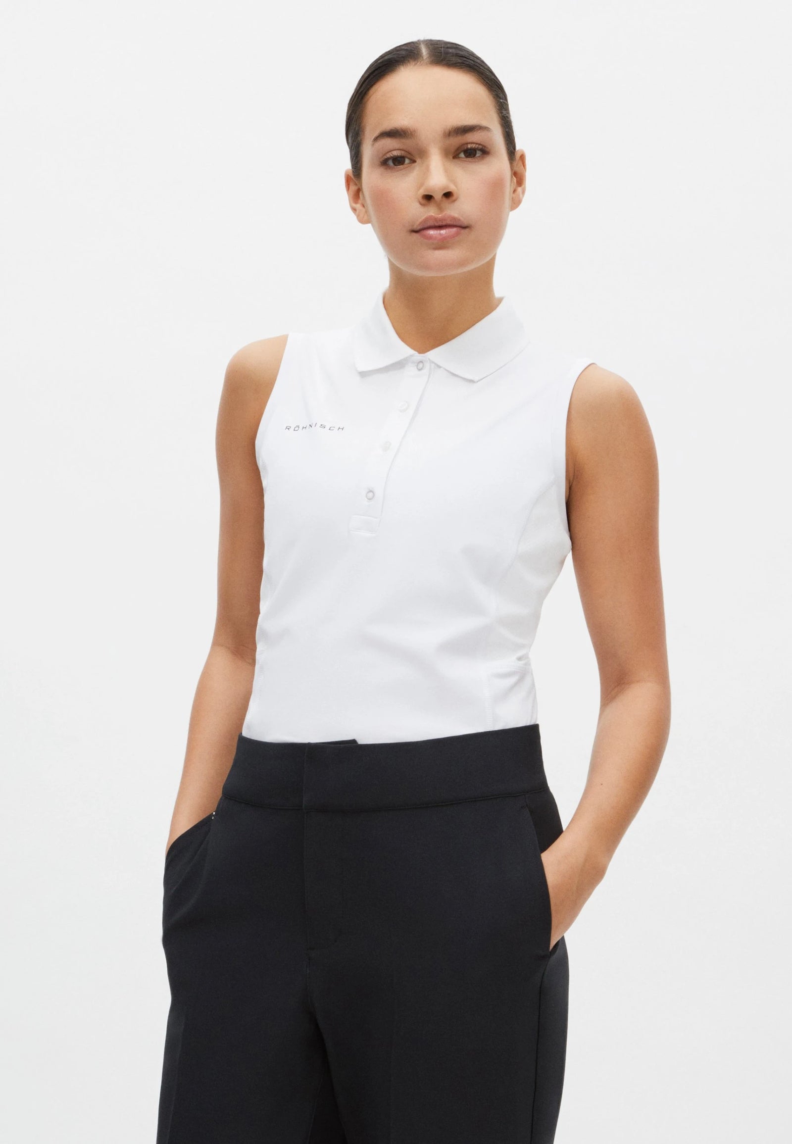 DEBARDEUR NICKY POLO SHIRT SLEEVELESS SANS MANCHES UV GOLF TENNIS ROHNISCH