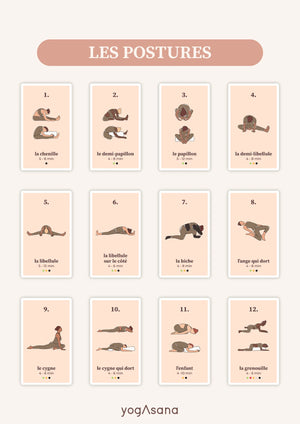 Jeu de cartes Yoga Yin Yoga