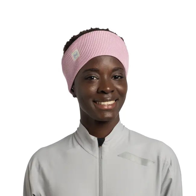 BANDEAU HEADBAND CROSSKNIT BUFF SOLID CAMELIA ROSE