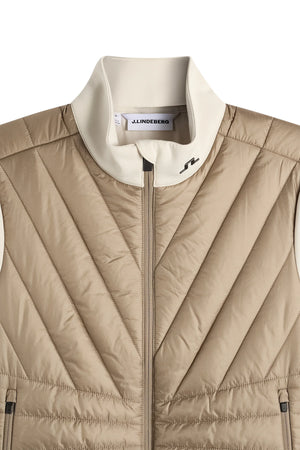veste jacket golf lindeberg holma quilt quilted