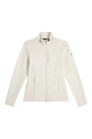lindeberg j.lindeberg golf veste jacket mid layer full zip beige selena