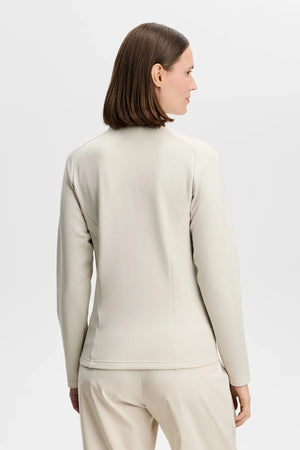 lindeberg j.lindeberg golf veste jacket mid layer full zip beige selena
