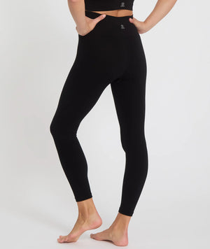 legging yoga searcher asa noir black bambou bamboo