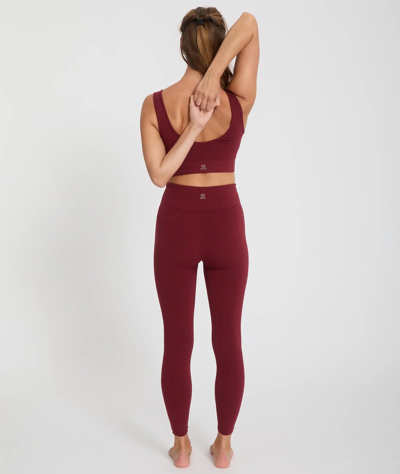 legging yoga secraher bambou bamboo asa rubis