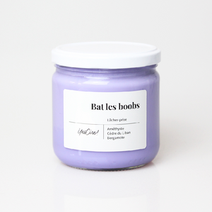 bougie candle yes cire bat les boobs