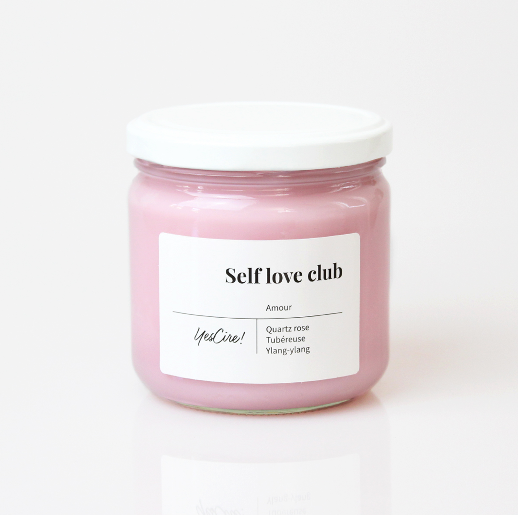 bougie candle self love yes cire