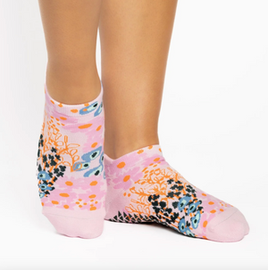 chaussettes anti dérapantes antidérapantes grip pilates socks pointe studio yoga