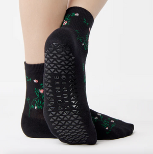 chaussettes anti dérapantes antidérapantes grip pilates socks pointe studio yoga