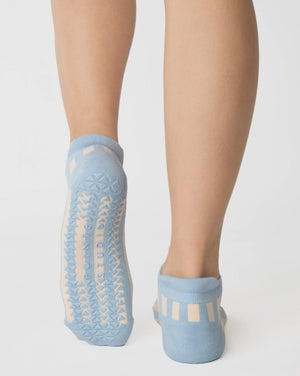chaussettes socks grip antidérapantes yoga pilates pointe studio