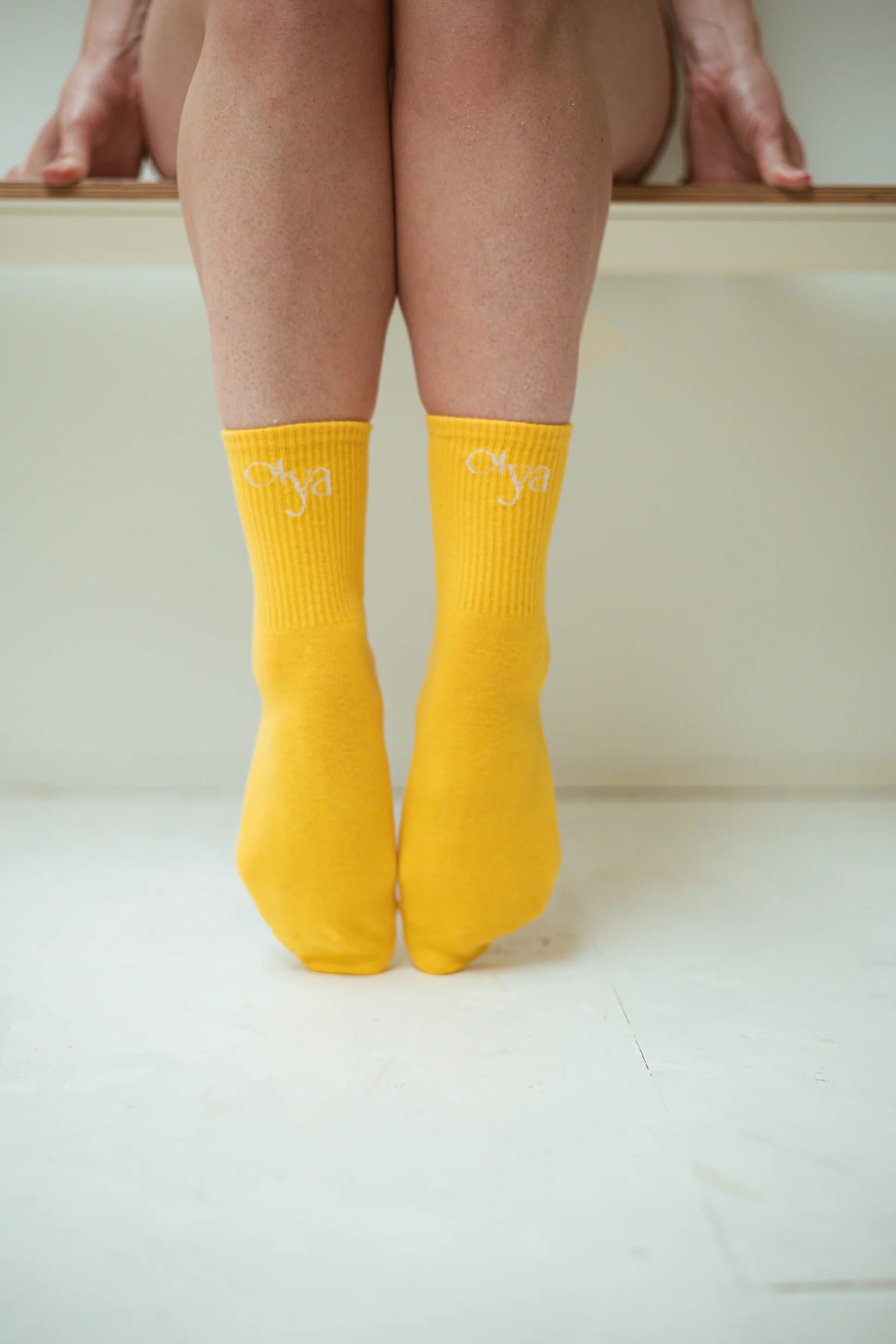 chaussettes antidérapantes olya grip socks pilates yoga olya