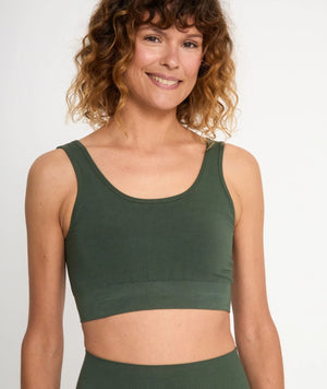 brassière bambou bamboo yoga searcher hadu thyme vert