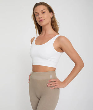 brassière yoga bambou bamboo yoga searcher blanc