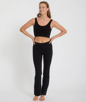 pantalon pant yoga searcher cotton noir black jazz