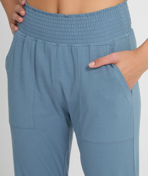 pantalon yoga bleu xorjim yoga searcher coton