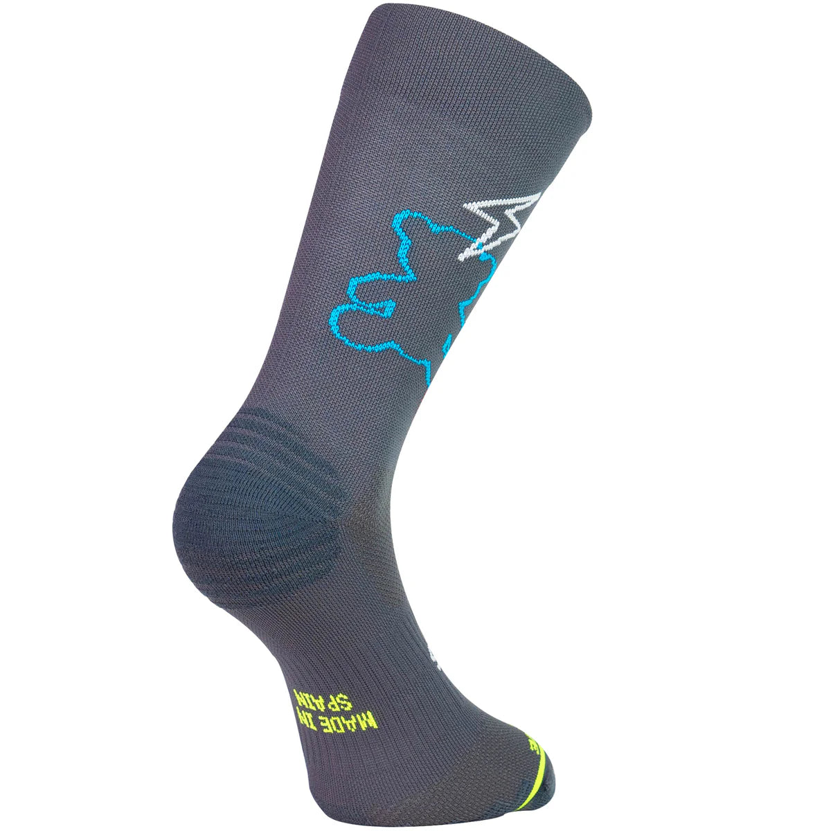 chaussettes running sporcks teddy gris