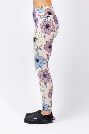 ICECOLD POCKET TIGHTS LEGGING EIVY big flower