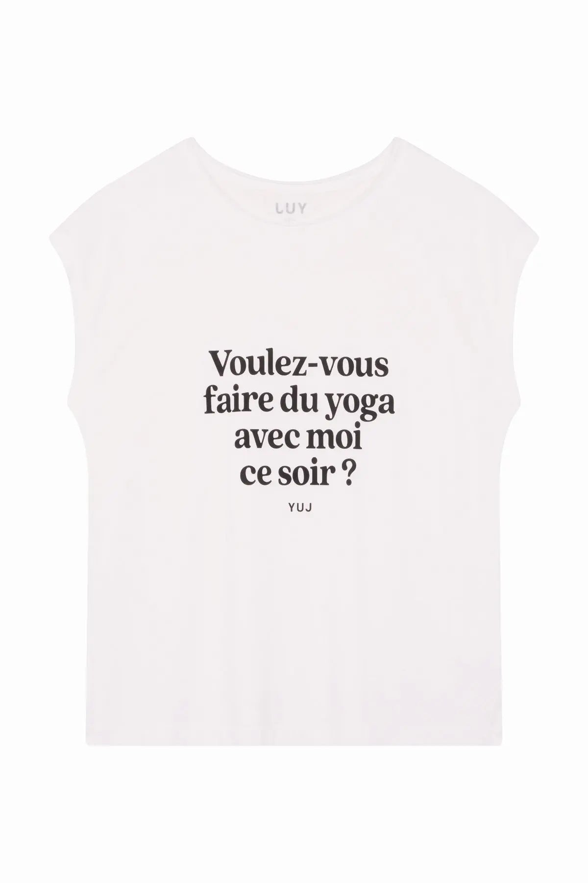 t-shirt yuj yoga voulez vous