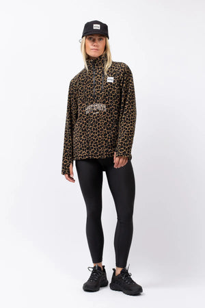 pullover sweatshirt eivy leopard Techlight Halfzip Fleece