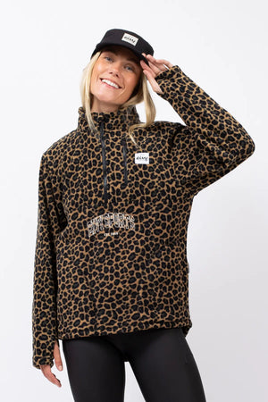 pullover sweatshirt eivy leopard Techlight Halfzip Fleece