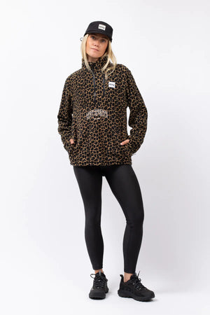 pullover sweatshirt eivy leopard Techlight Halfzip Fleece