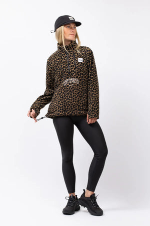 pullover sweatshirt eivy leopard Techlight Halfzip Fleece