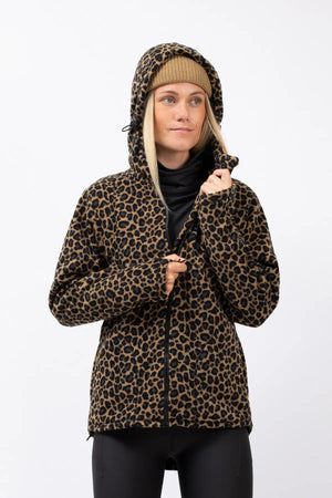 veste polaire polar techlight ziphood leopard Eivy