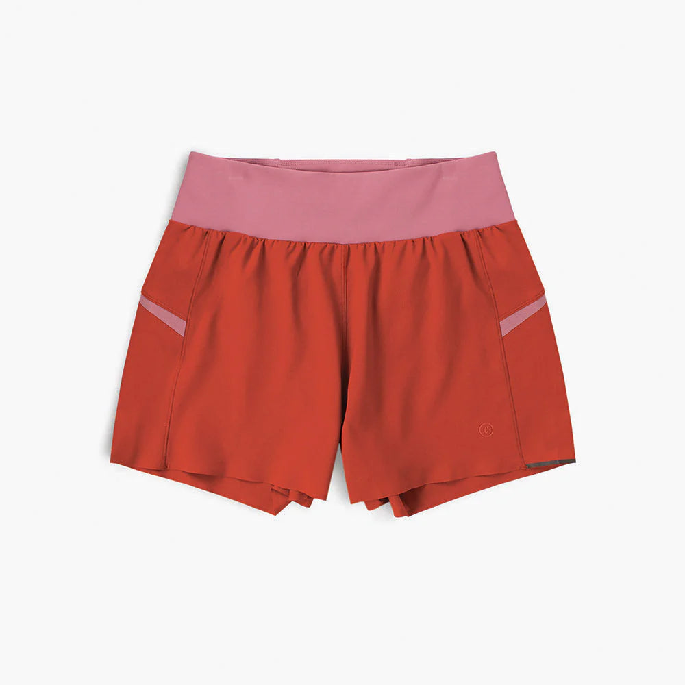 CIELE SHORT WOMEN FEMME RUNNING COURSE TRNSHORT 4 BRIEF CLAY