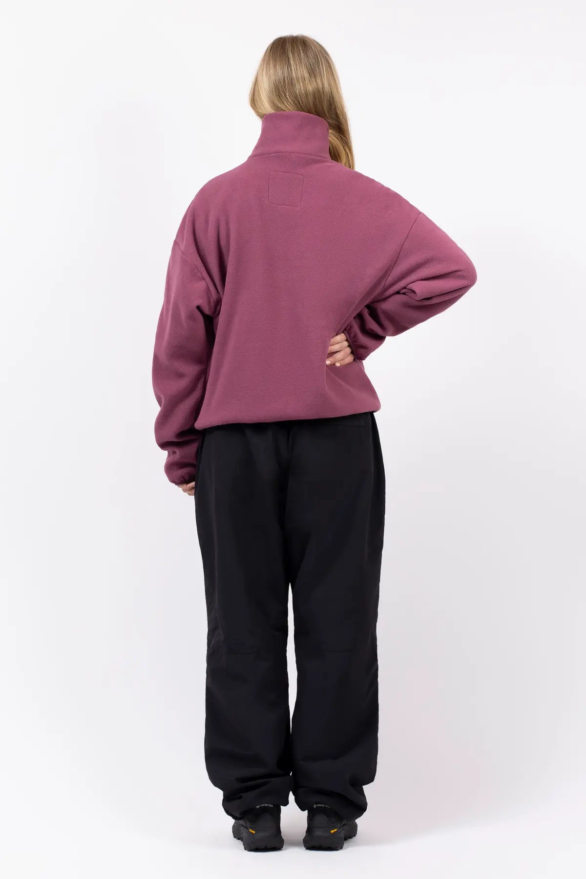 sweatshirt ball fleece polar polaire violet purple eivy