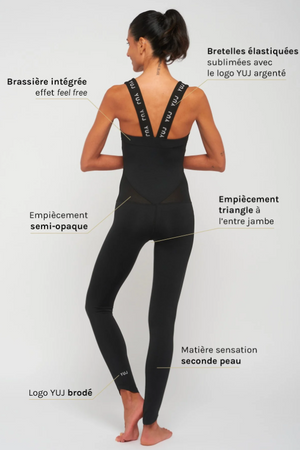 Black TADASANA yoga suit