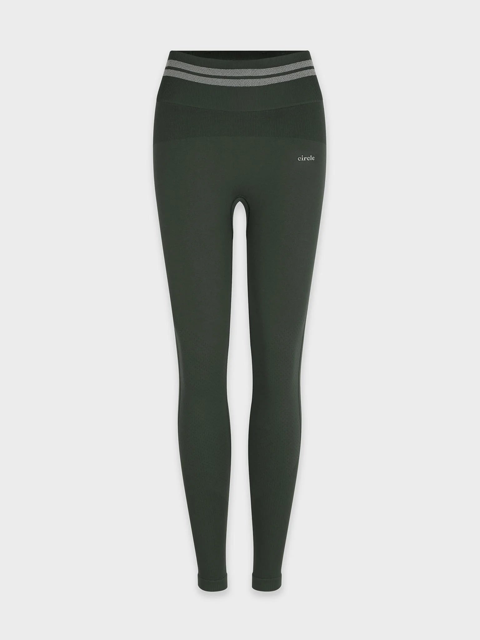 legging circle sportswear seamless keep the flow kaki moss 