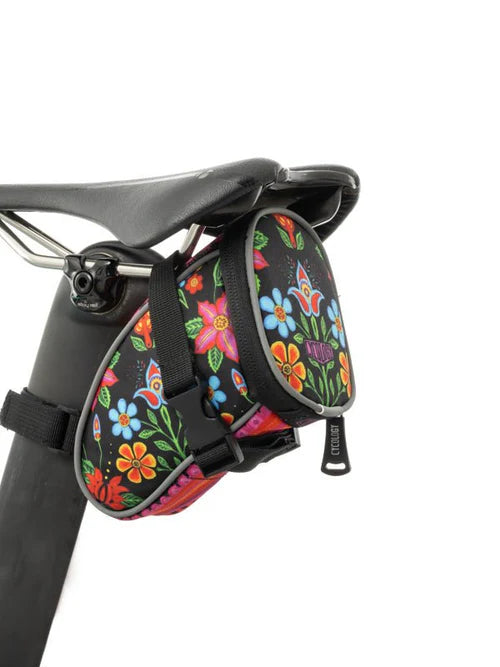 sacoche selle saddle bag cycology cycling cyclisme velo Frida black