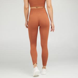 legging sport pilates yoga no publik iris caramel marron