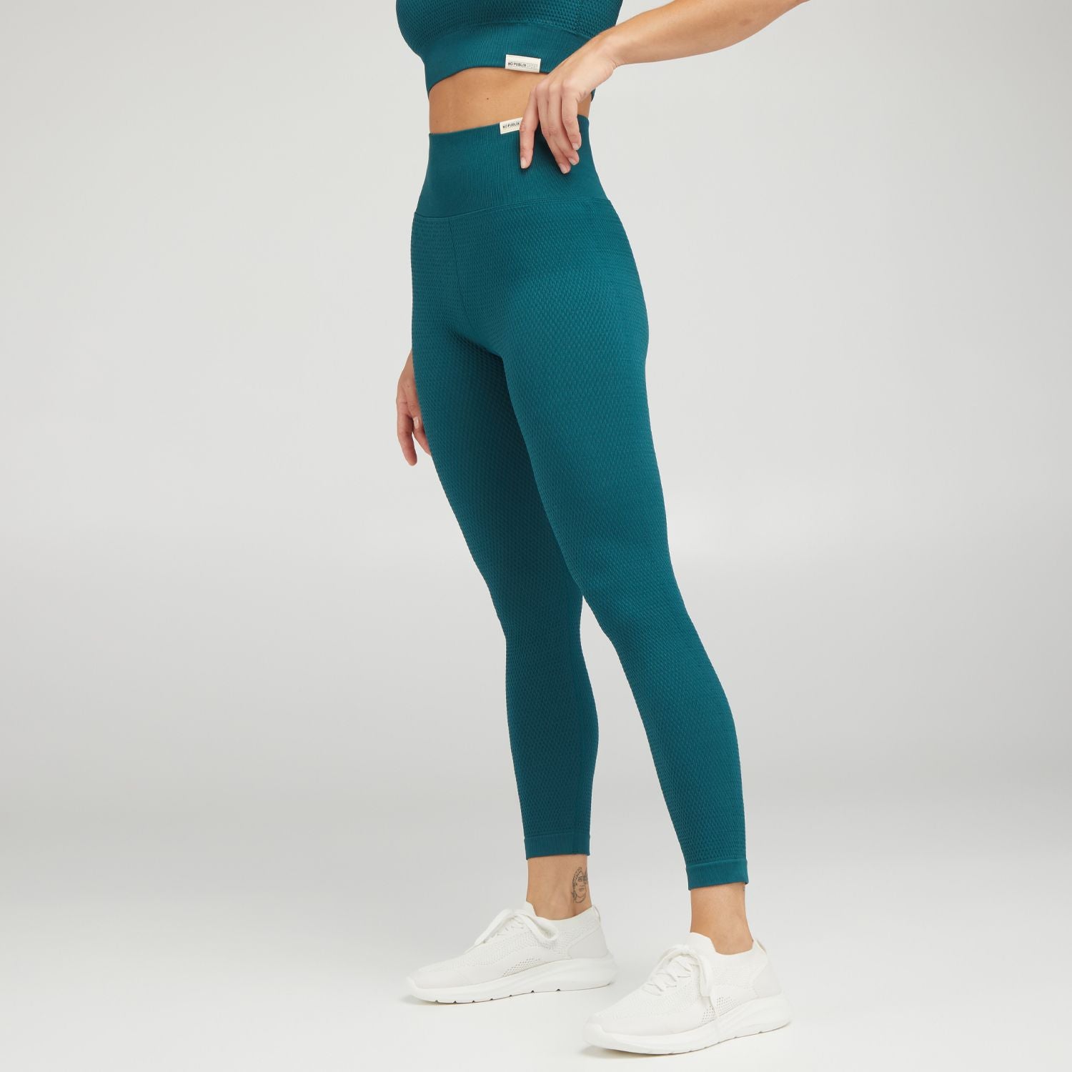 LEGGING SPORT YOGA IRIS VERT SAPIN NO PUBLIK GREEN