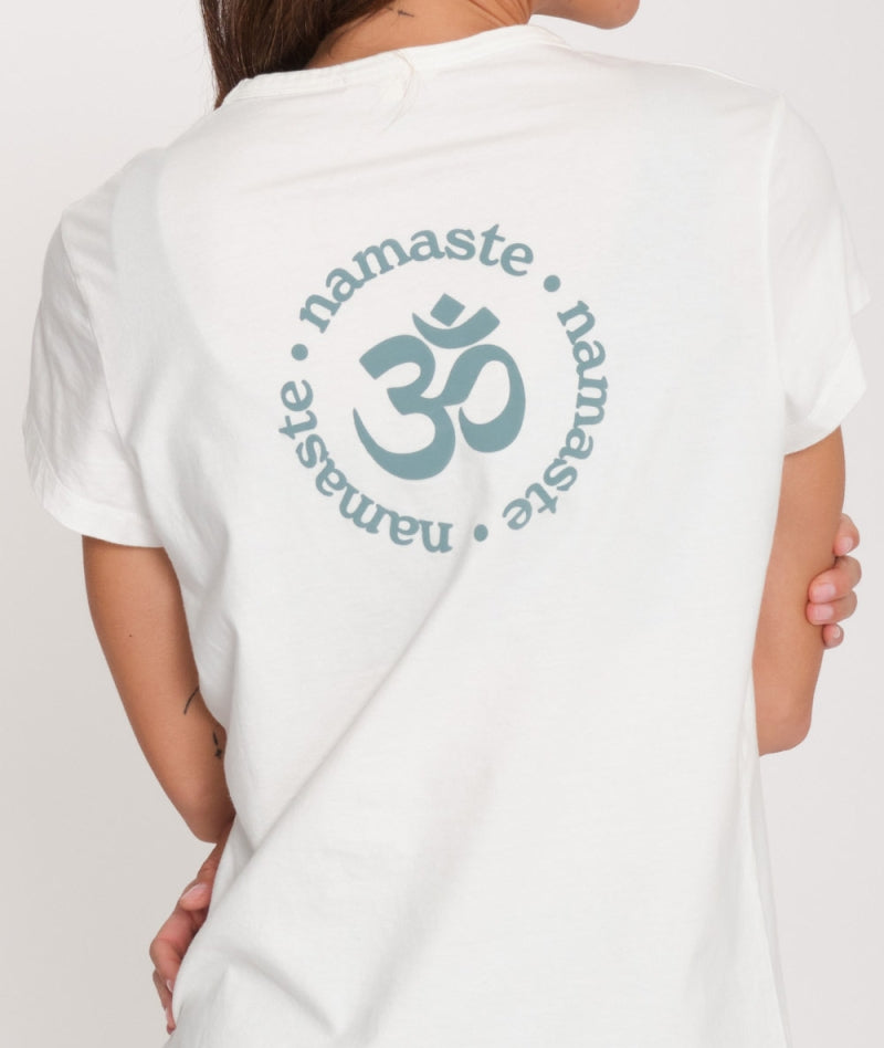 t-shirt cotton coton organic yoga searcher namaste