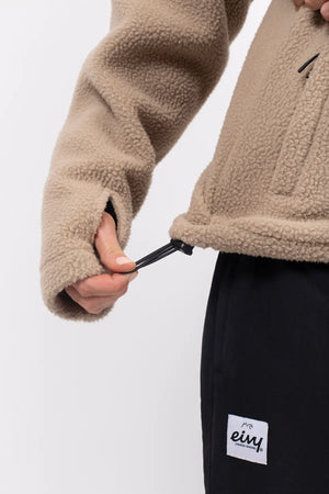 veste sherpa versa jacket eivy polaire polar fleece beige