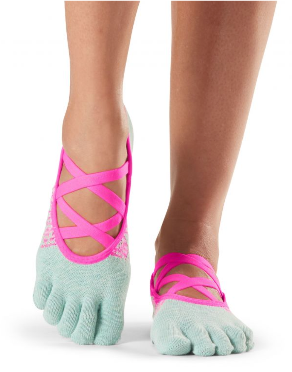 Toesox® Full Toe Elle Playa Anti-Slip Socks - ORA-activewear