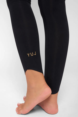 Legging de yoga noir/gold MULADHARA