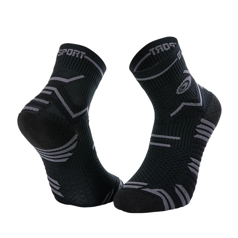 chaussettes trail ultra noir gris