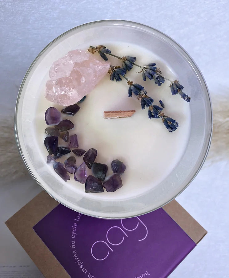 bougie meditation aag lune