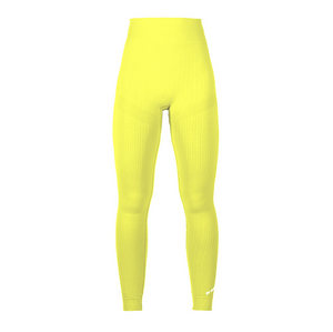 legging femme running jaune fluo